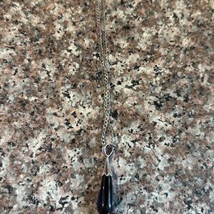 Black onyx necklace